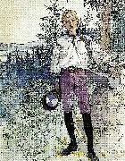 Carl Larsson lllustration till ansnittet till en gosse France oil painting artist